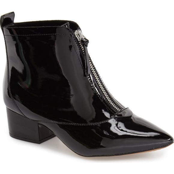 French Connection Black Robrey Booties - Sz. 8